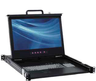 Dual Rail 17 Single Port Hi Res Kvm Drawer