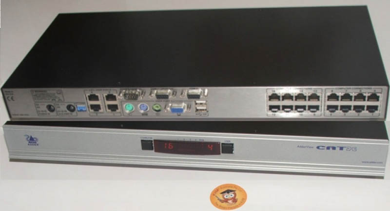 ADDERView Catx KVM Switch - 4 Local, 16 Computers