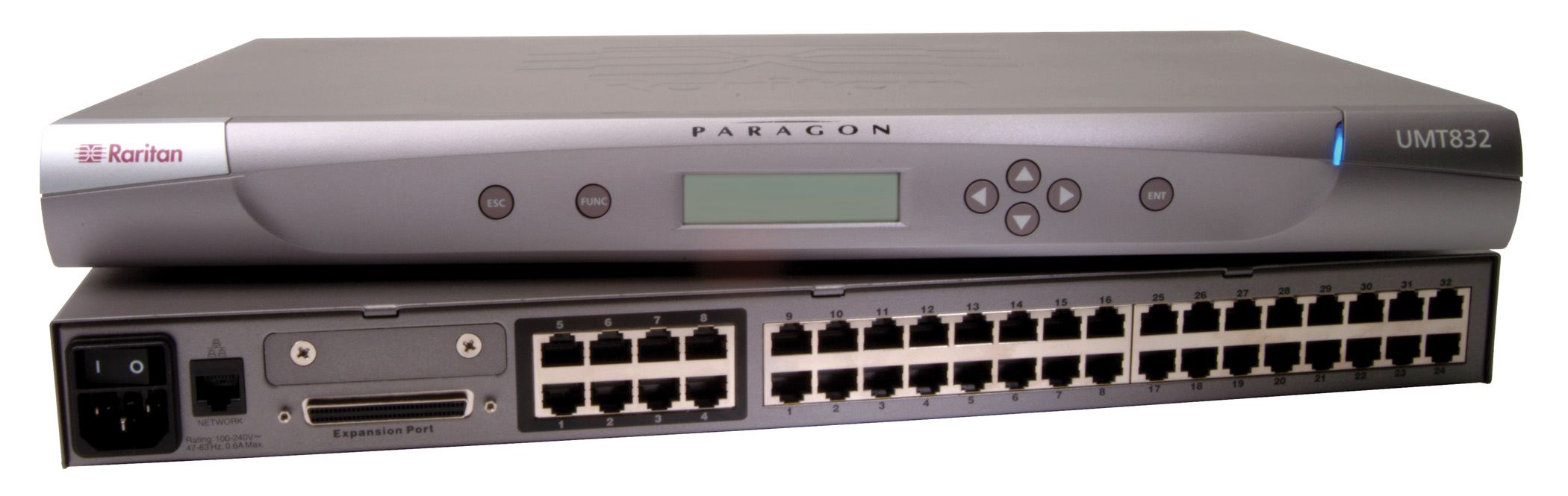 Raritan Paragon II P2-UMT832 8 User 32 Port KVM Switch