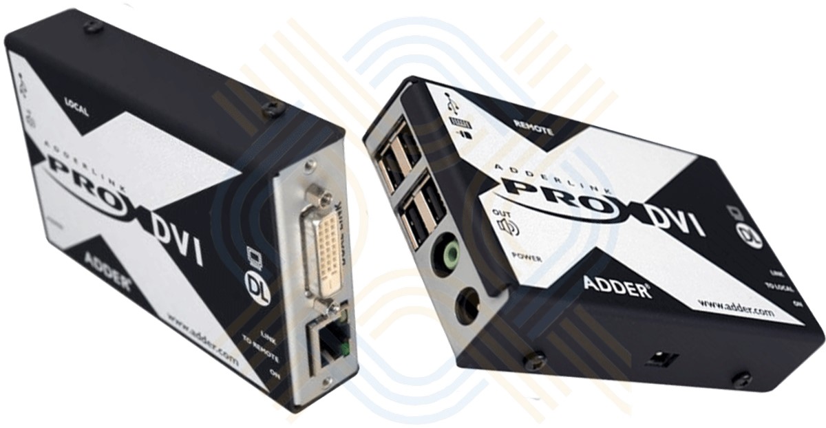 ADDERLink XDVI-PRO DL Single Head High Performance Dual Link DVI KVM Extender Tx/Rx