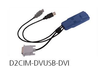 Raritan Digital DVI-D, USB Computer Interface Module required for Virtual Media (BIOS access); absolute mouse synchronization, Audio
