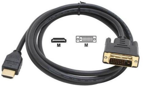 DVI-HDMI Adapter Cable M/M 2mt
