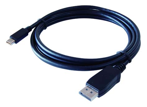 DisplayPort to Mini DisplayPort Lead 2Mt