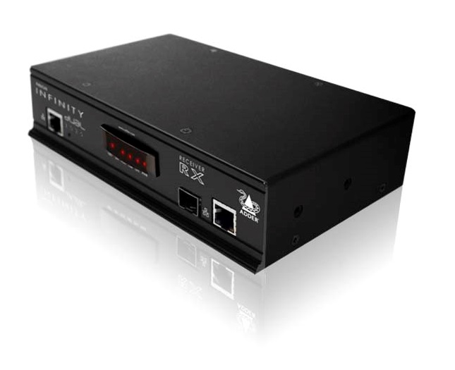 AdderLink INFINITY Dual 2020R,  DVI/USB KVM Extender - 2 x Single link DVI Dual Head Single Link Receiver