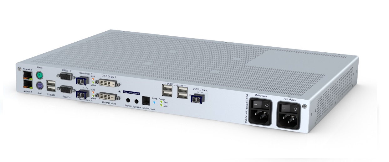 GDsys DL-Vision(S)-MC2-ARU2+CON User Console  -  2 x DVI-DL PS/2-USB Audio RS232 USB 2.0 DT/RM