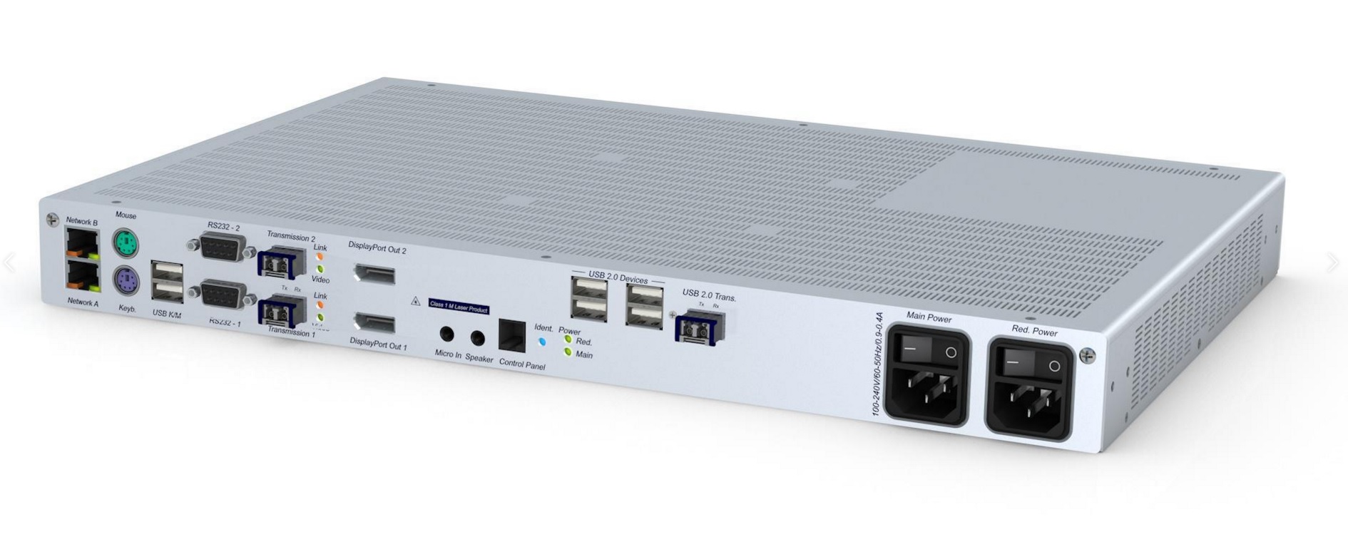 GDsys DL-Vision-DP(M)-MC2-ARU2+CON User Console - 2 x DP PS/2-USB Audio RS232 USB 2.0 DT/RM