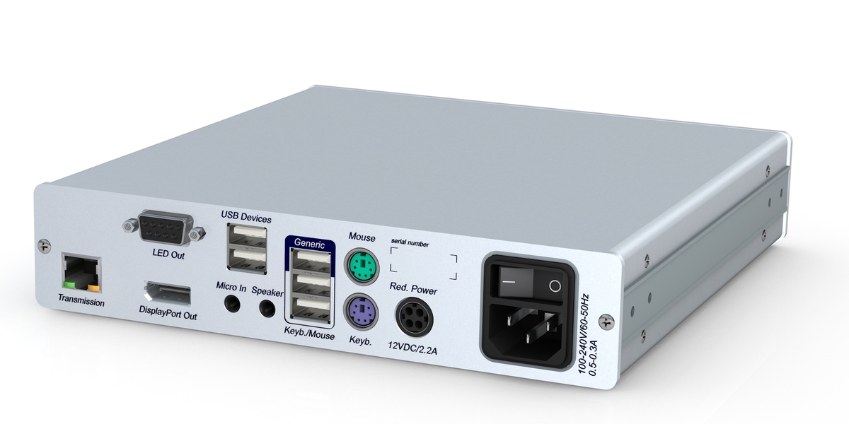 GDSys DP-HR-U-CON - single channel module DP PS/2-USB-K/M Audio USB 2.0 - Desktop- DP User Console