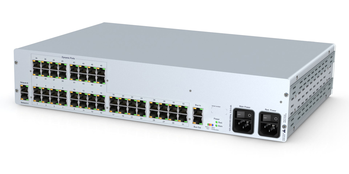 GDSys ControlCenter-Compact-48C - Compact matrix switch with 48 dynamic ports over CatX