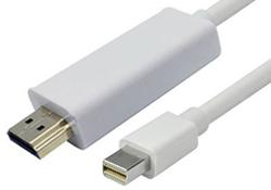 Mini DisplayPort Male to HDMI Male Cable 2mt