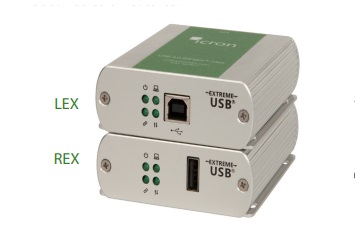 Icron USB 2 Ranger 00-00394  Model 2301 1-Port 100m Cat 5e/6/7 Extender System
