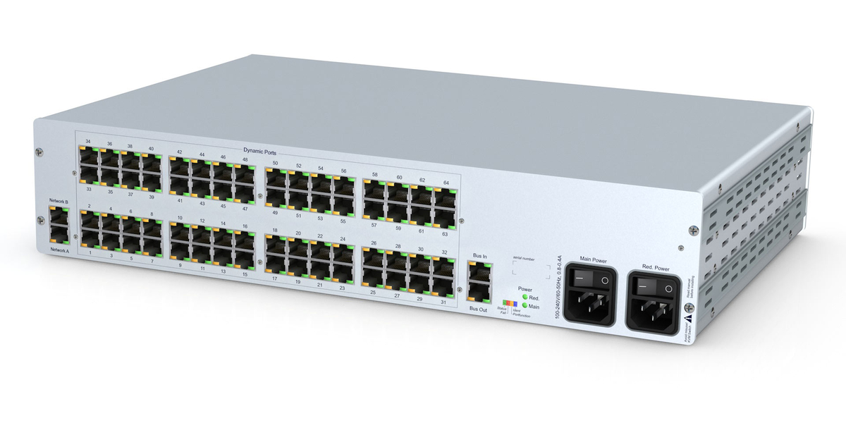 GDSys ControlCenter-Compact-64C - Compact matrix switch with 64 dynamic ports over CatX