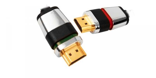 Adder HDMI to HDMI cable with locking connectors. 2mt