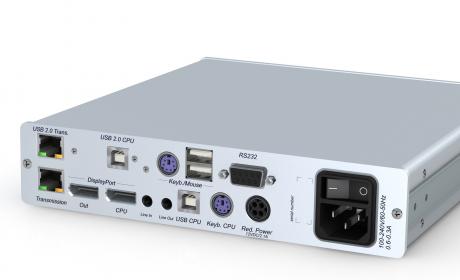 GDSys DP1.2 / Audio / USB2 Catx CON Module. DP1.2-Vision-CAT-ARU2-CON, Console End of Extender