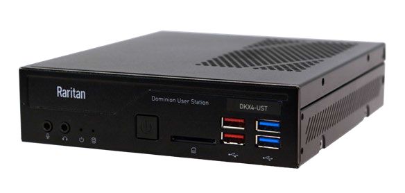 Raritan User Station for Dominion KX4 - 4K Single or Multi Monitor, USB 3.0, Dual Ethernet, and Audio support