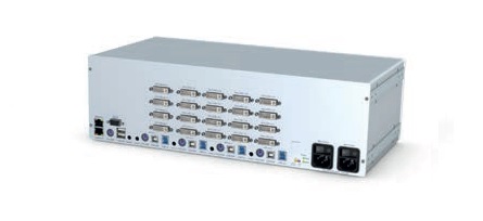 GDSys Dual-Link DVI USB3 KVM switch, 4 Computers with 4 x dual-link DVI and VGA, PS/2 USB Audio USB 3.0 