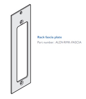 AdderLink DV Rack fascia plate for RMK-CHASSIS