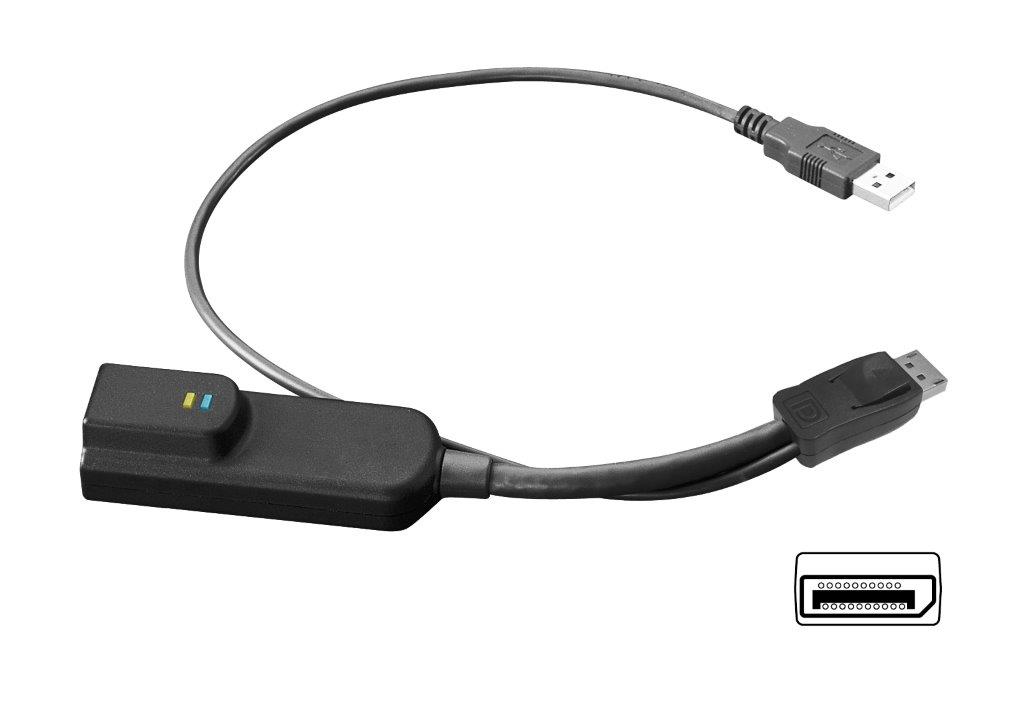 Cyberview Cat6 KVM Switch Dongle -  DP/USB