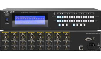 16x16 UHD 4K2K HDMI Matrix Routing Switcher w/ Full EDID Management/Learning w/ Preview Port