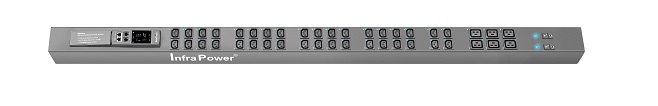 AH Switched & Monitored 1Phase 230V 32A PDU 36@C13 6@C19 ZeroU, EN60309 plug