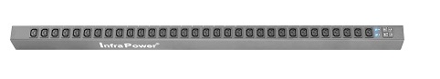 AH - Vertical Basic PDU 32@C13 Sockets, 3M lead, 32A, Bottom Fed, IEC60309 Plug