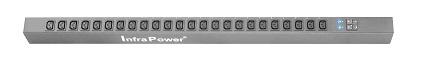 AH - Vertical Basic PDU 24@C13 Sockets, 3M lead, 32A, Bottom Fed, IEC60309 Plug