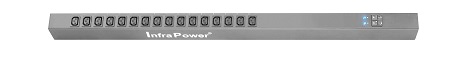 AH - Vertical Basic PDU 16@C13 Sockets, 3M lead, 32A, Bottom Fed, Commando Plug