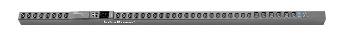 AH - Vertical Basic PDU 30@C13 6@C19 Sockets, 16A, 3M lead, Bottom Fed, C20 IEC320 Plug