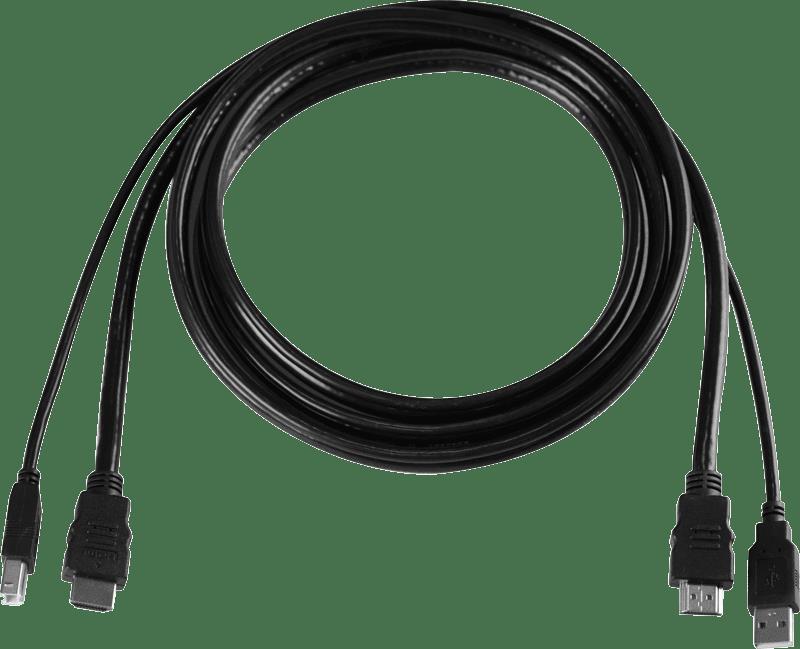 Cyberview HDMI / USB KVM 4K 60hz Cable 6ft 