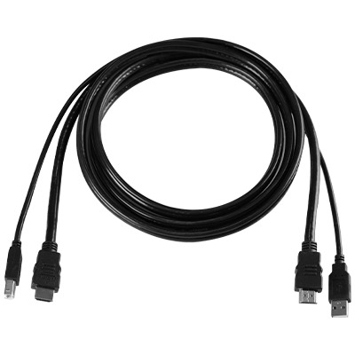 Combo KVM 2K cable, 6 ft. HDMI / USB for 2K KVM Switch