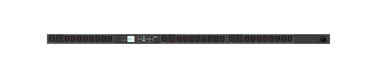 Raritan Monitored & Switched Rack PDU 0U [vertical], 11.1kVA, 24@ C13 Locking, 6@ C19 Locking outlets