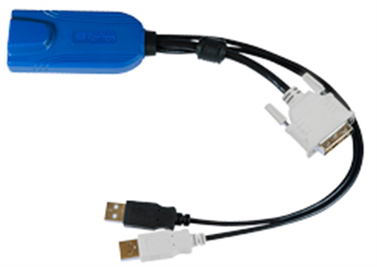 Raritan Digital DVI-D, USB Computer Interface Module (Bulk Pack of 64) Virtual Media (BIOS access); absolute mouse synchronization, Audio 