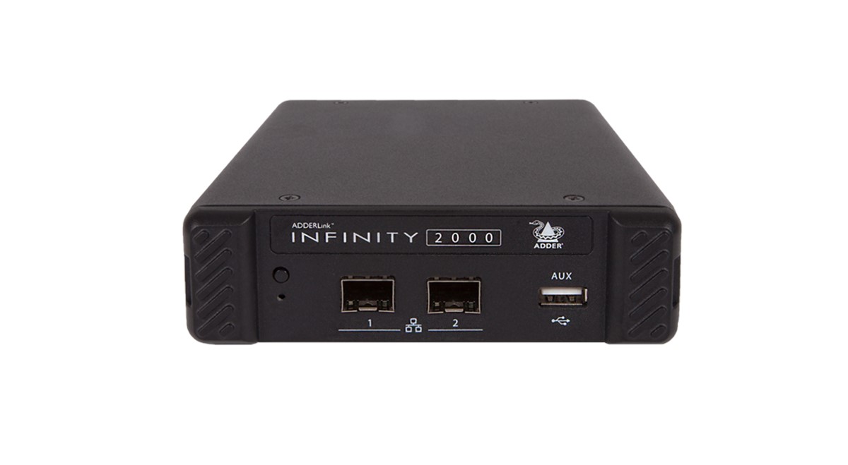 Adderlink INFINITY 2122 DualHead Tx, DP/USB KVM Extender / Matrix Module  - 2x SFP Port  (SFP Modules Not included)