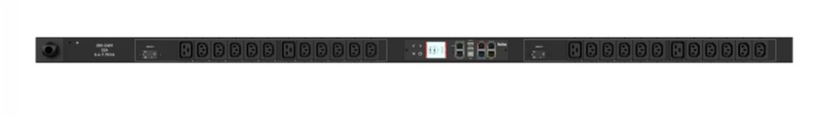 Raritan Monitored & Switched PDU 7.4kVA, 240V,  24 outlets 20@C13, 4@C19, 0U vertical, Bottom feed