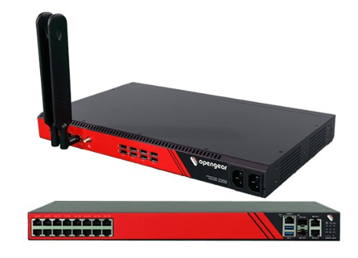 OpenGear NetOps Console Server 16 Serial Port with Cellular LTE