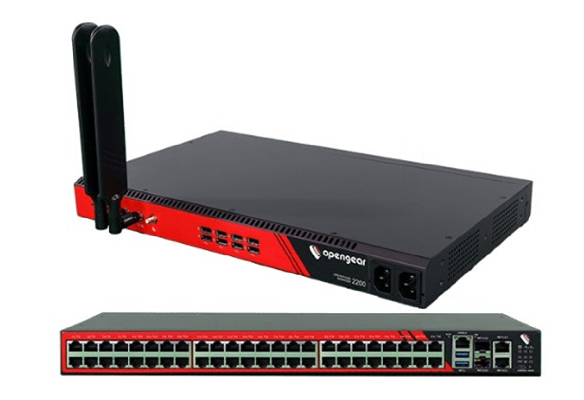 OpenGear NetOps Console Server 48 Serial Port with Cellular LTE