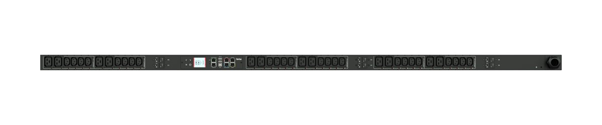 Raritan Monitored Power Distribution PDU, 23kVA, 415v 32A Clipsal 56P332 Plug (WYE) with 24@C13 & 12@C19 ZeroU Outlets