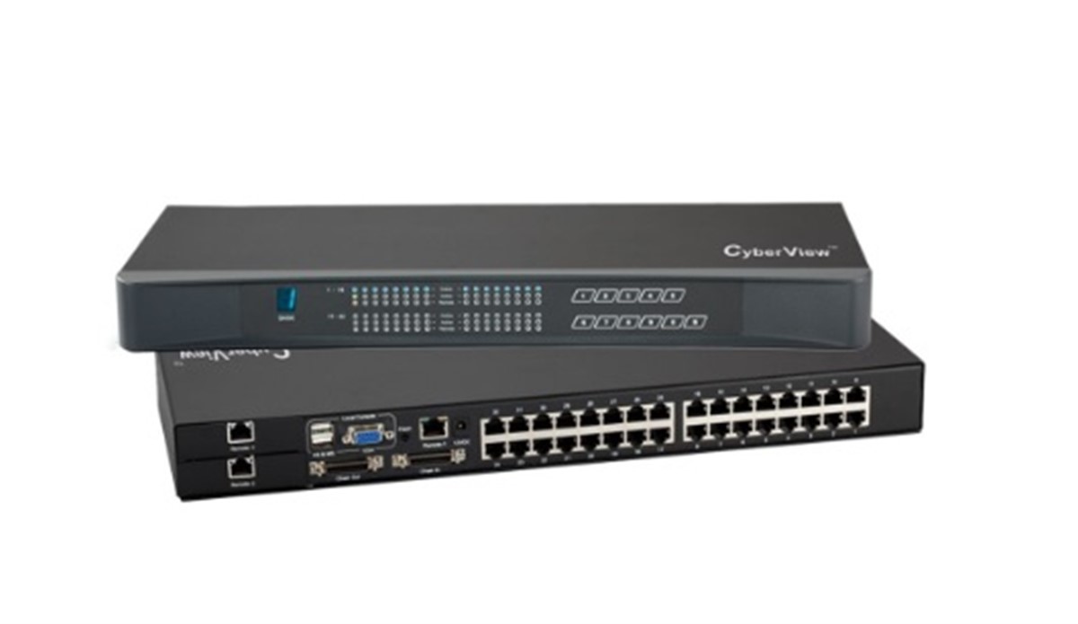 CyberView 32 port Combo Cat6 KVM Switch up to 1080p & 1920 x 1200.  1 Local User + 1 Remote (VGA) (40mt)