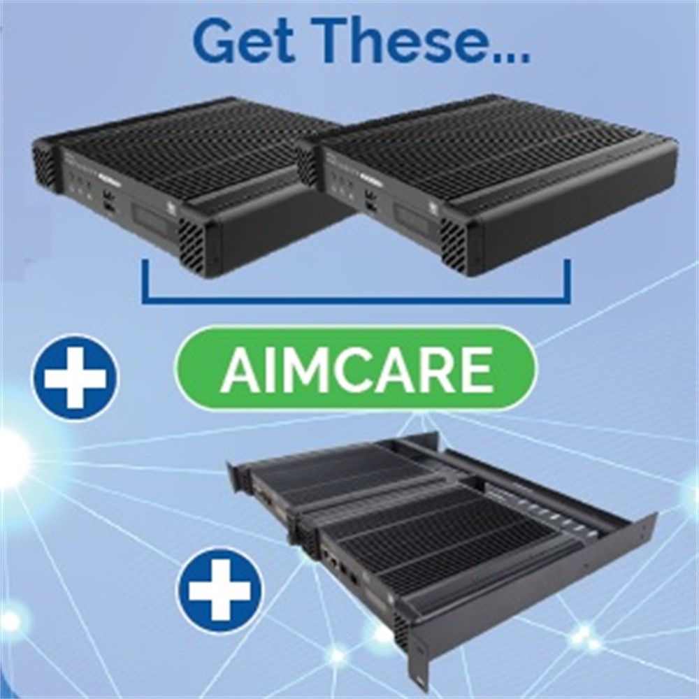 Adder Infinity Manager (AIM) Tradeup Deal - 2 x ASP001 Devices, AIMCare 1 year sub, RMK12 Tray 1RU