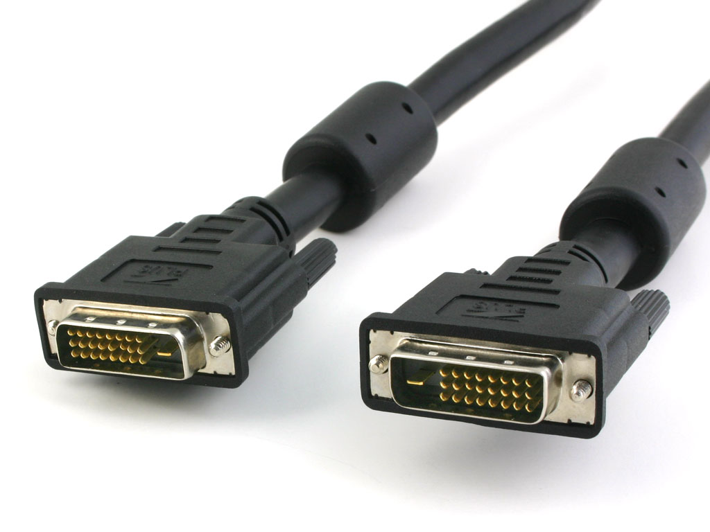 DVI-D Male to Male Single Link Cable 2 Mtr