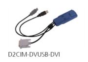 Raritan Digital DVI-D, USB Computer Interface Module required for Virtual Media (BIOS access); absolute mouse synchronization, Audio