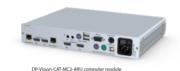 GDSys DP-Vision-CAT-MC2-ARU2-CPU Transmitter 2 x DP PS/2-USB Audio RS232 USB 2.0 High Speed Desktop  