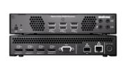 Matrox IP KVM Extender Receiver Appliance Extio N3408 delivers 4Kp60 4:4:4 UHD performance or quad-display