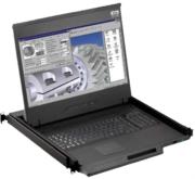 Austin Hughes Cyberview 1920 x 1080 1U LCD console drawer integrated w/ 8-port KVM