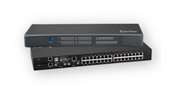 Cyberview 32 Port Matrix Cat6 KVM Switch – 1 Local + 2 IP + 1 Extended Remote Users, Resolution 1080p, Inputs from DisplayPort, HDMI, DVI, & VGA
