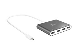J5Create USB-C to 4-Port Quad HDMI Multi-Monitor Adapter