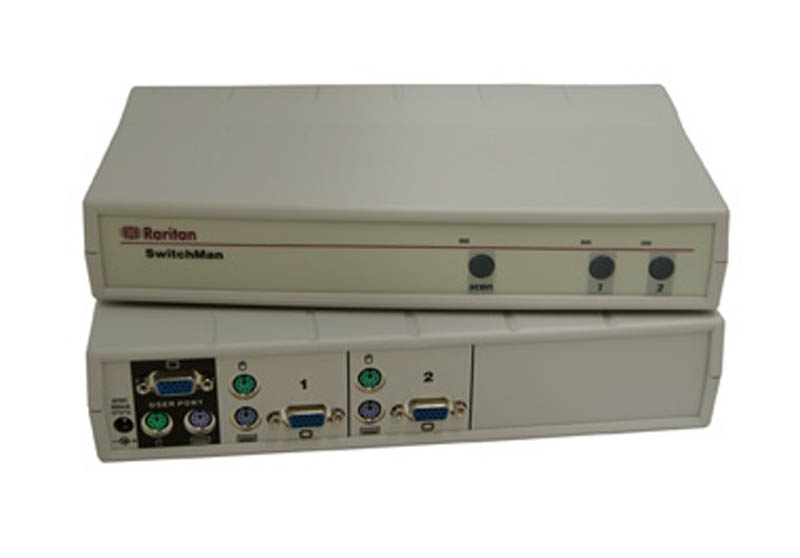 Raritan SwitchMan 2port KVM Switch PS/2 model