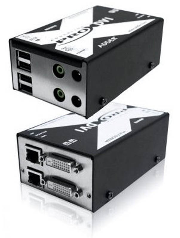 ADDERLink MultiScreen High Performance DVI/USB KVM Extender Tx/Rx