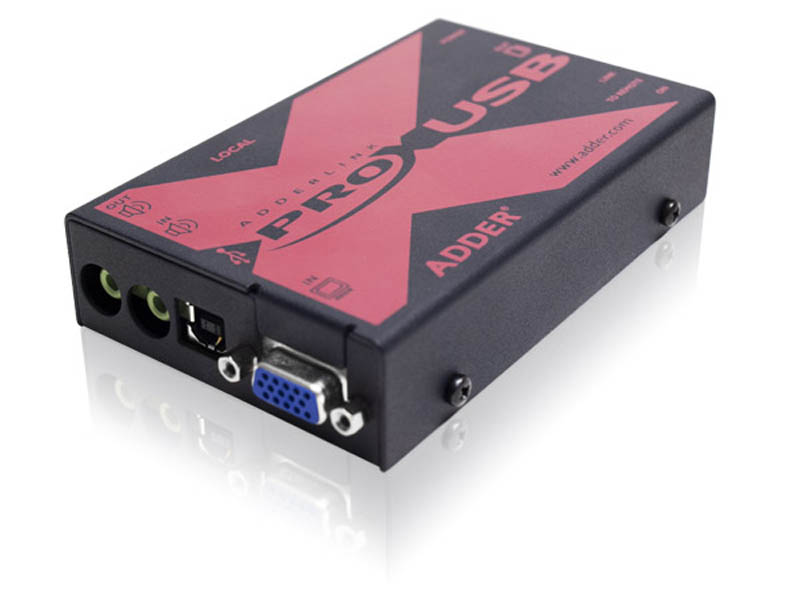 ADDERLink VGA, USB & Audio KVM Extender Tx/Rx up to 300mt
