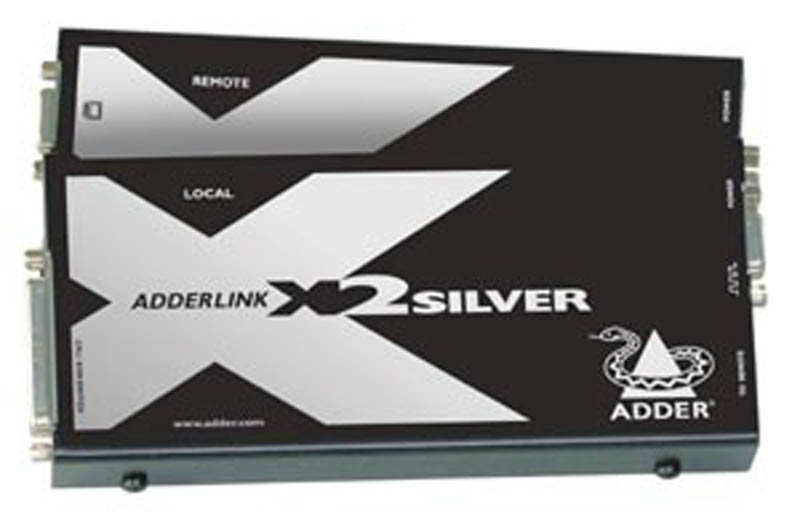 Adder X2 Dual Access KVM & RS232 Extender Plus Local Control